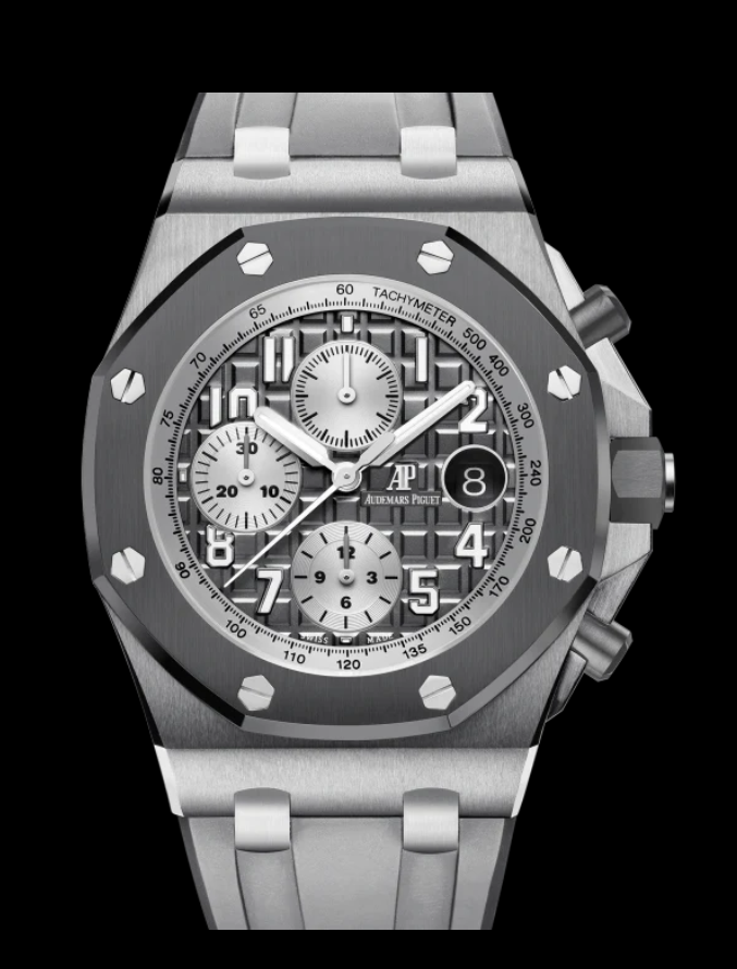 Audemars Piguet 42MM Royal Oak Offshore Titanium, Ghost Grey Dial