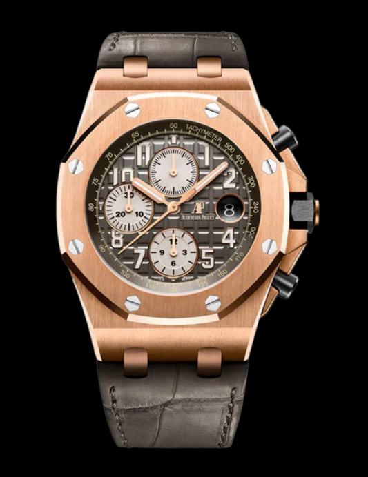 Audemars Piguet 42MM Royal Oak Offshore, Brick Ruthenium Dial 2020